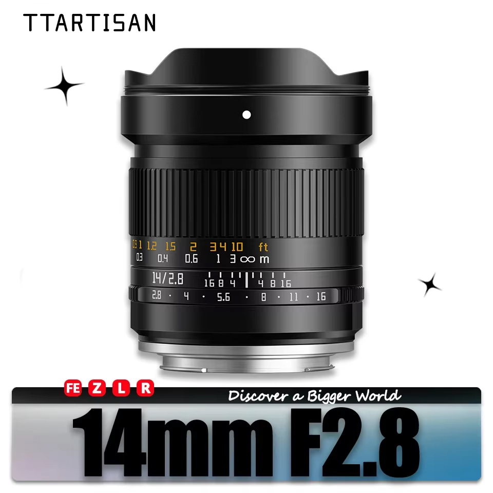 Photography Trick - TTARTISAN 14mm F2.8 ASPH. ソニーE、キヤノンRF、ニコンZ、Lマウント対応の星空撮影用フルフレーム超広角カメラレンズ