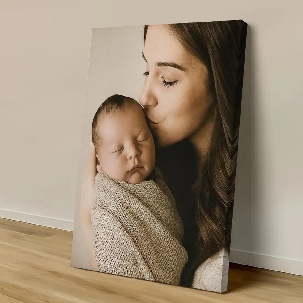 Photography Style - カスタムプリントキャンバス絵画、あなたの写真から作る、結婚式、誕生日、ポスター、ウォールアート、装飾、ペット、家族、風景画、デコレーション