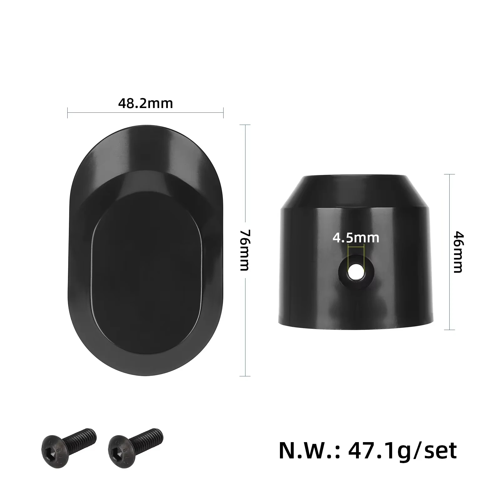 Reflector 5 In 1 - オリジナル 1 ペアフロントフォーク装飾カバーとリフレクターベース付き Xiaomi 5/5 プロ電動スクーターアクセサリーパーツ
