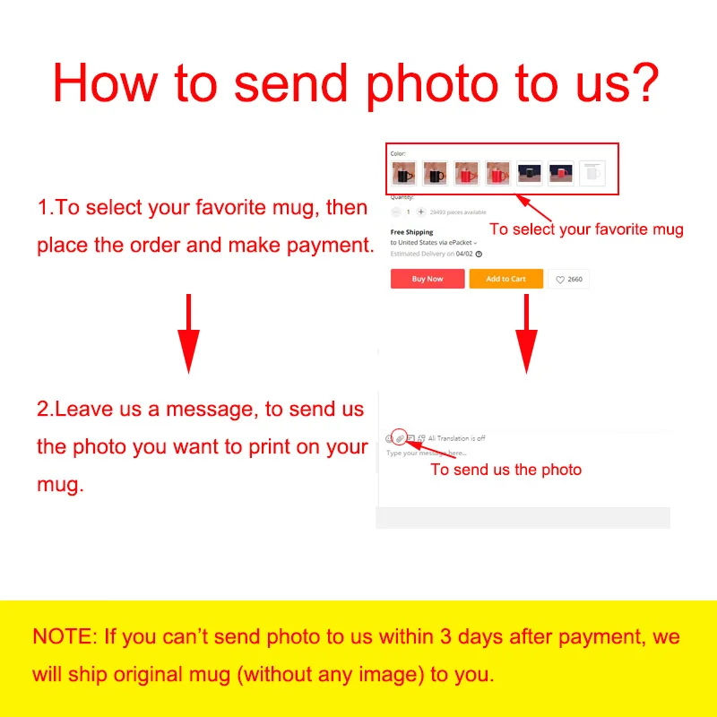 DIY 写真内側青色マグ感熱セラミックマグ変色コーヒーマグミ - Photography Trick のレビューと価格