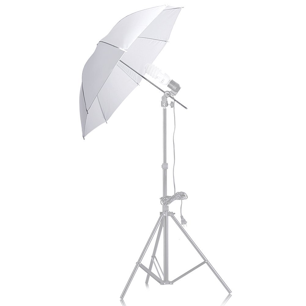 ポータブル20インチホワイトソフト＆ライトトランスルーセント - Photography Umbrella Diffuser のレビューと価格