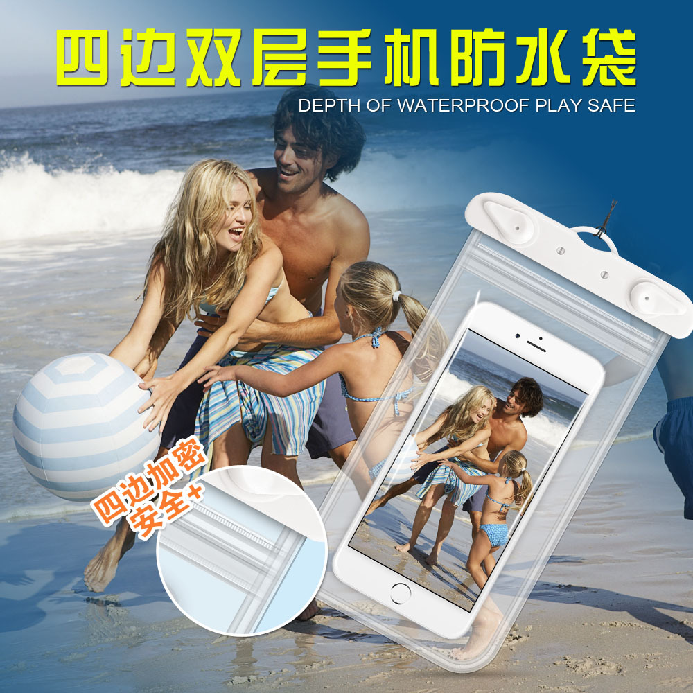 HDタッチスクリーン対応写真撮影用防水バッグ 大型透明スイミ - Photography Outdoor のレビューと価格