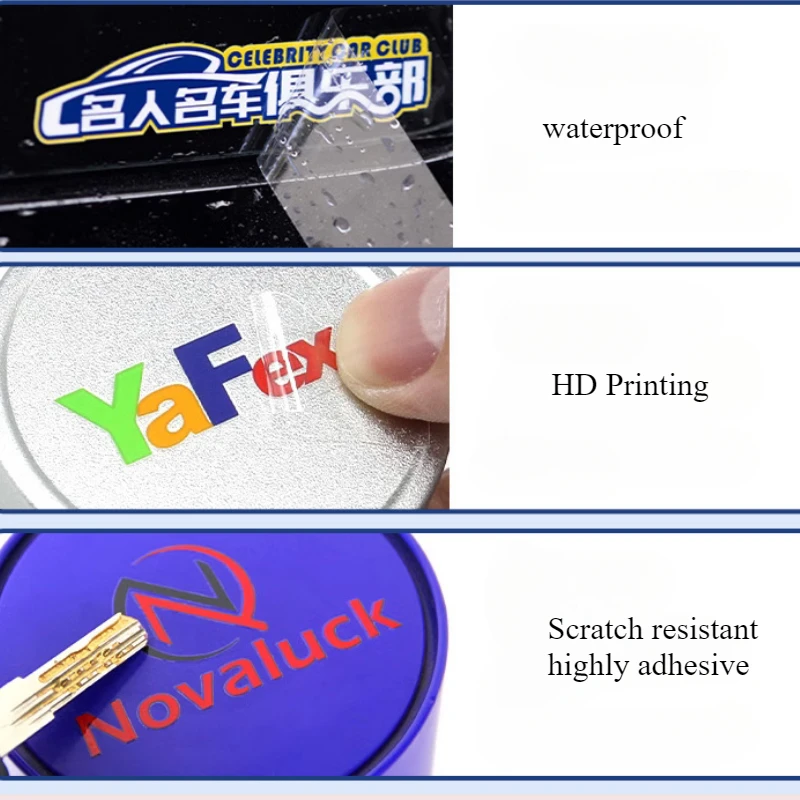 100 個 3D 名前ステッカー任意のサイズパーソナライズさ - Photography Logo のレビューと価格