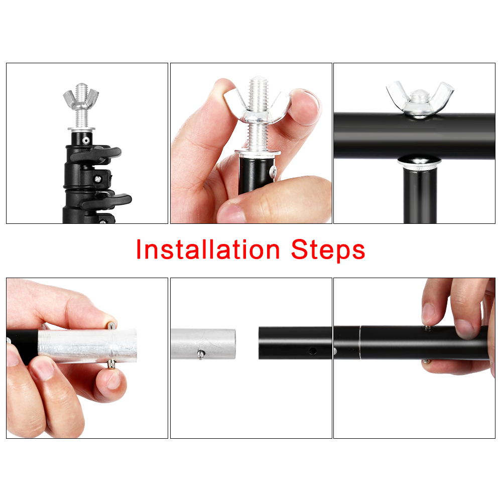 写真撮影用T型背景スタンドフレームサポートシステム、写真スタ - Photography Hacks のレビューと価格