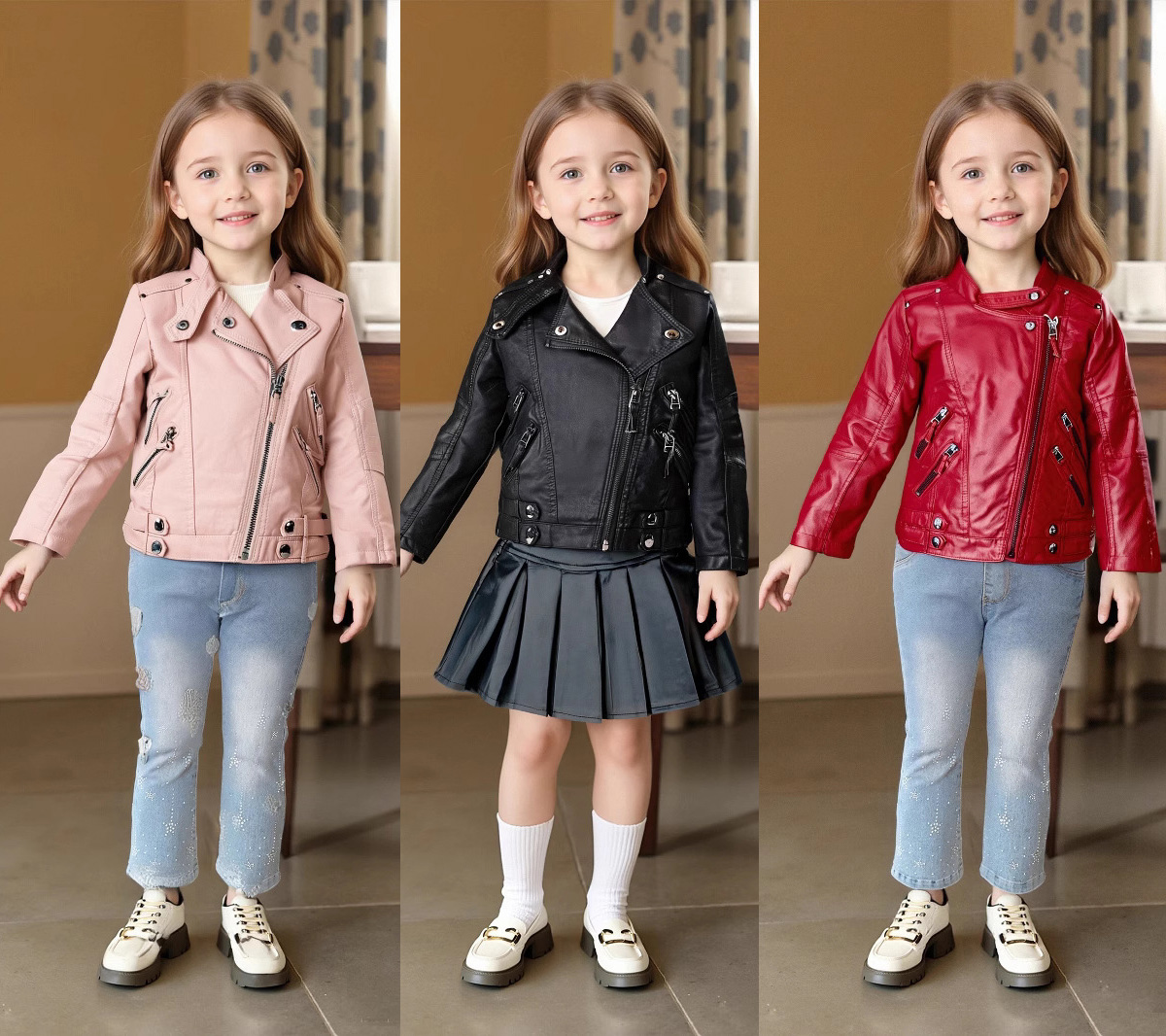 ティーンキッズストリート写真撮影着用 2-12Y 女の子クリ - Photography Logo のレビューと価格