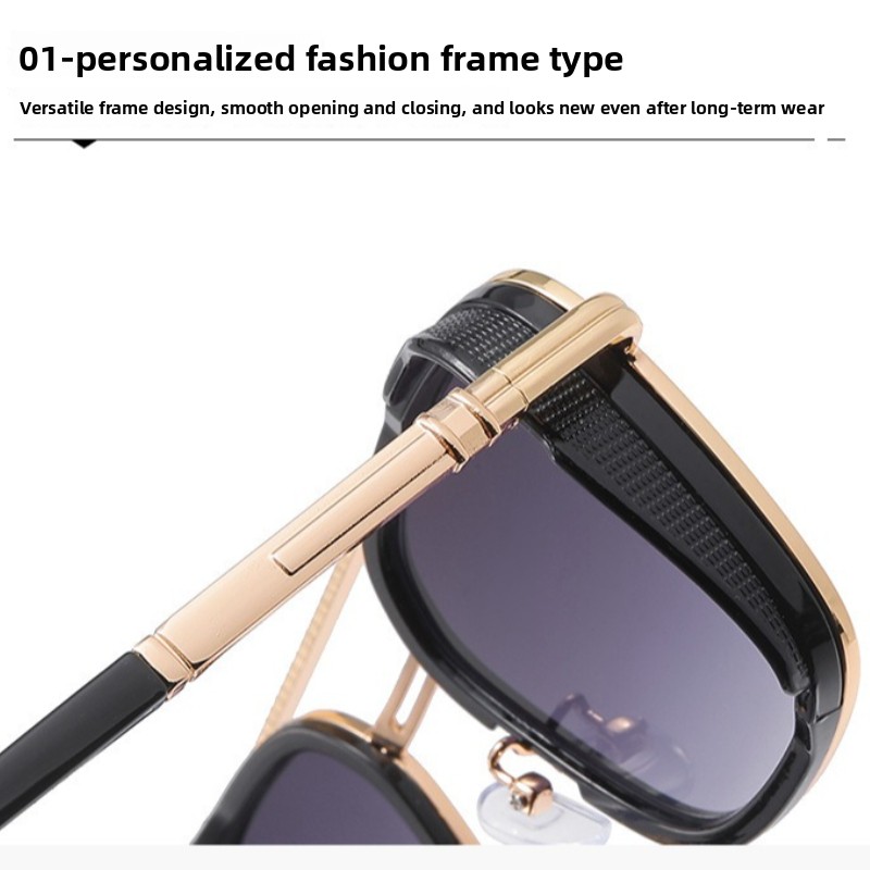 レトロオーバルフレームサングラス メンズ ハイエンド 202 - Photography Outdoor のレビューと価格