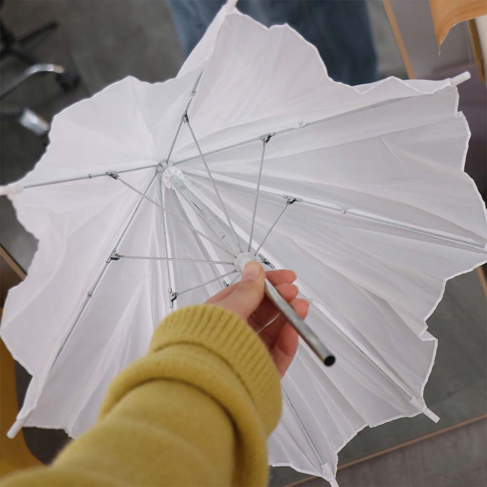 50cm/20インチ写真撮影用傘 金属製ハンドル 軽量布製照 - Photography Umbrella Diffuser のレビューと価格