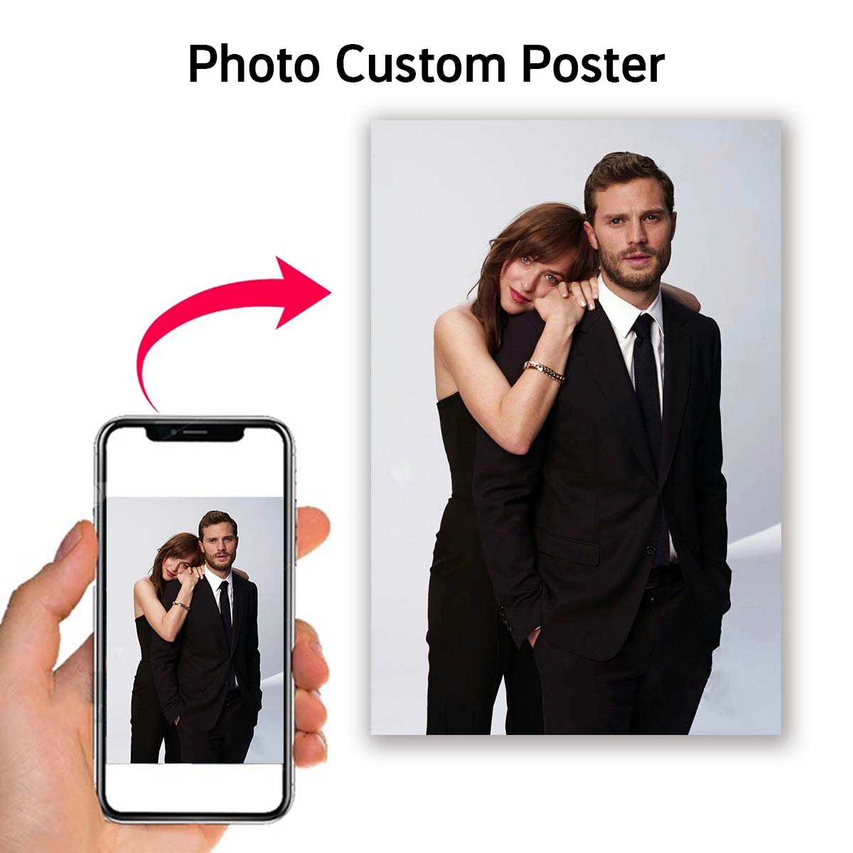 カスタムプリントキャンバス絵画、あなたの写真から作る、結婚式 - Photography Style のレビューと価格