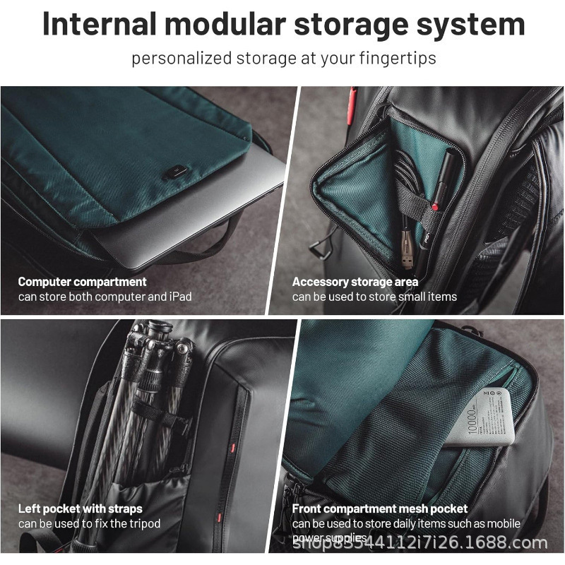 新しいカメラバッグ大容量防水バックパックマイクロシングルカメ - Photography Outdoor のレビューと価格