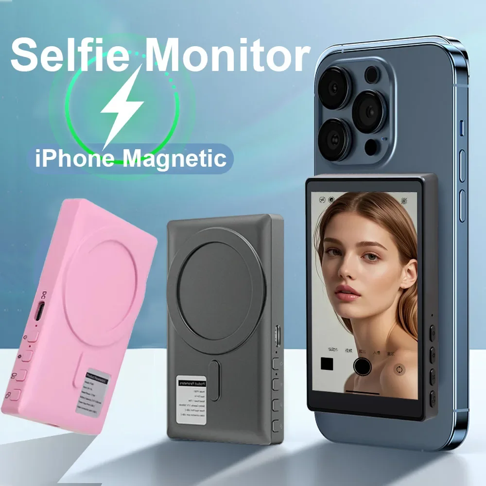ワイヤレスモニターリアカメラスクリーン、スマートフォン自撮り - Photography Outdoor のレビューと価格