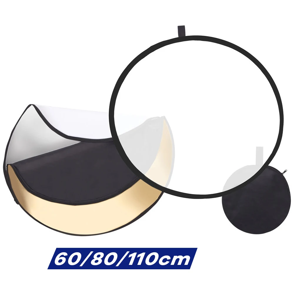 折りたたみ式円形偏光ディスク、半透明液パネル、製品ポートレー - Reflector 5 In 1 のレビューと価格