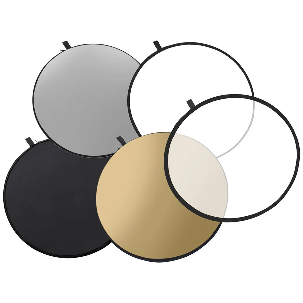 折りたたみ式円形偏光ディスク、半透明液パネル、製品ポートレー - Reflector 5 In 1 のレビューと価格